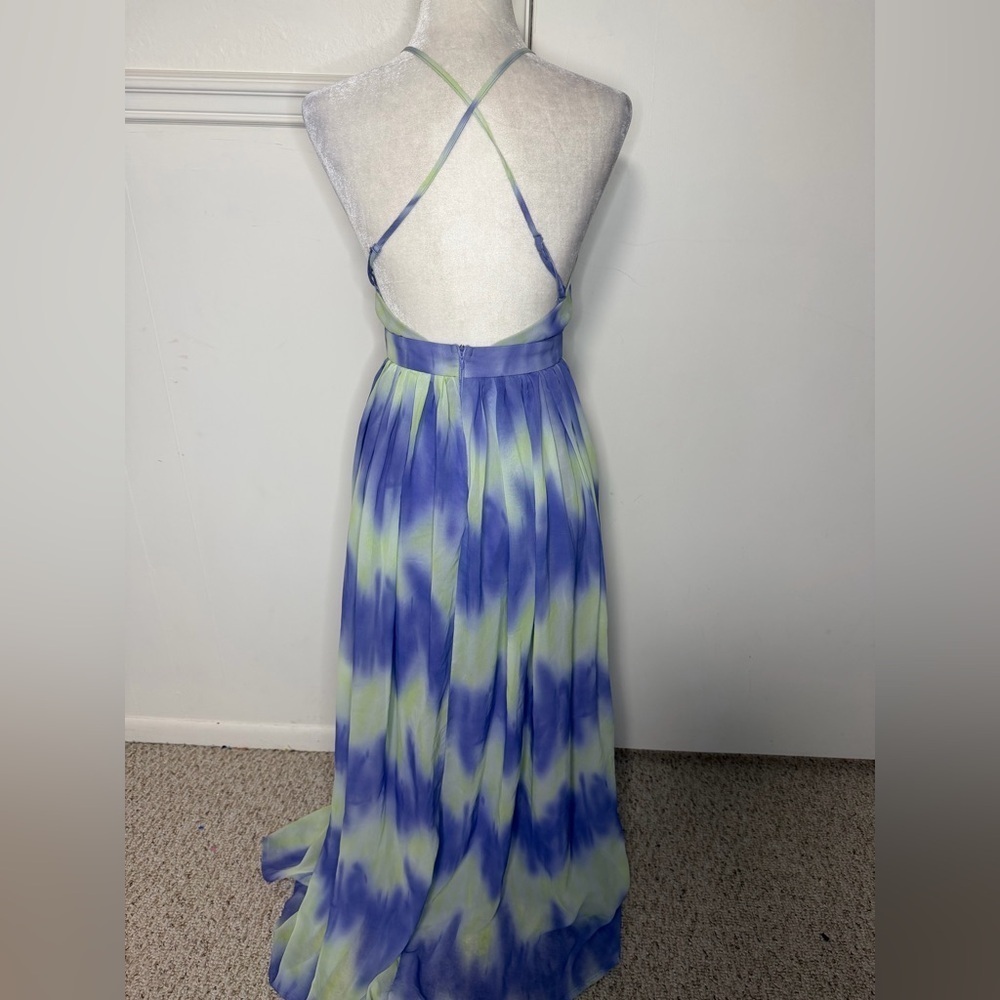 Fashion Nova Vibrant ombre Maxi Dress size S - Picture 3 of 4